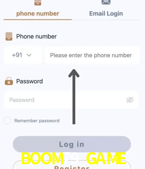 BOOM79 GAME login